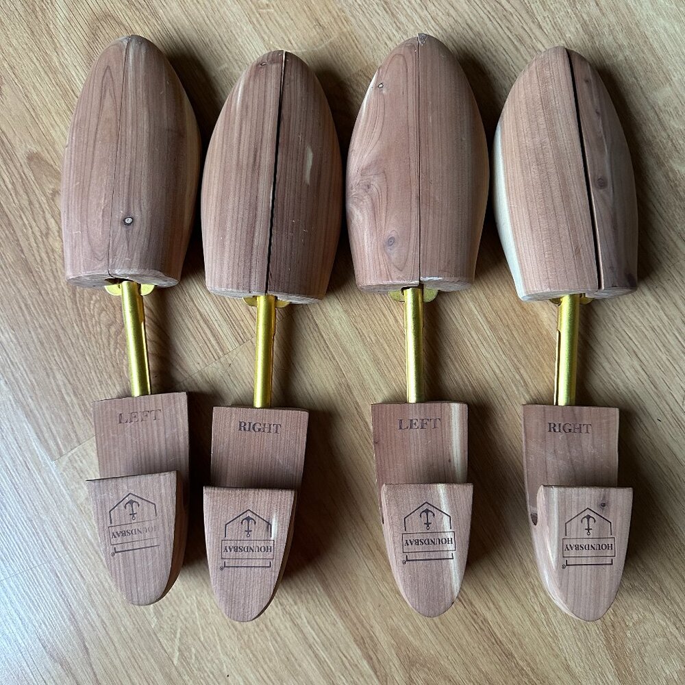 Houndsbay Men’s Cedar Shoe Tree – Split Toe - Size XL 11.5-13